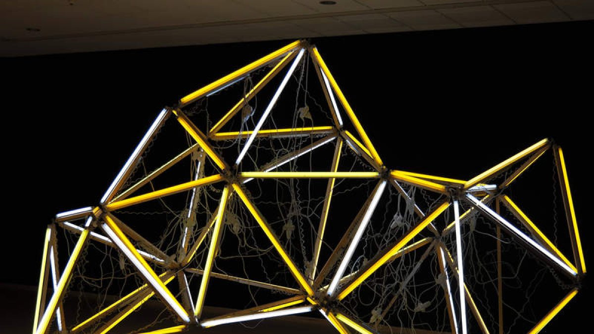 La obra que lleva por título ‘Lampyridae nº 3’, obra del artista Carlos Corona