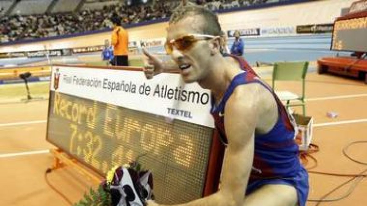 Sergio pulverizó en el 2010 el récord de los 3.000 en Valencia. Este año intentará mejorarlo.