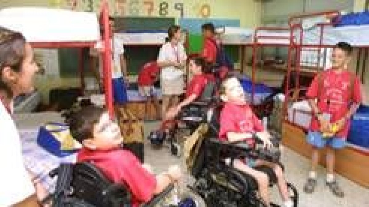 Los niños discapacitados compartirán juegos con los que no sufren discapacidad
