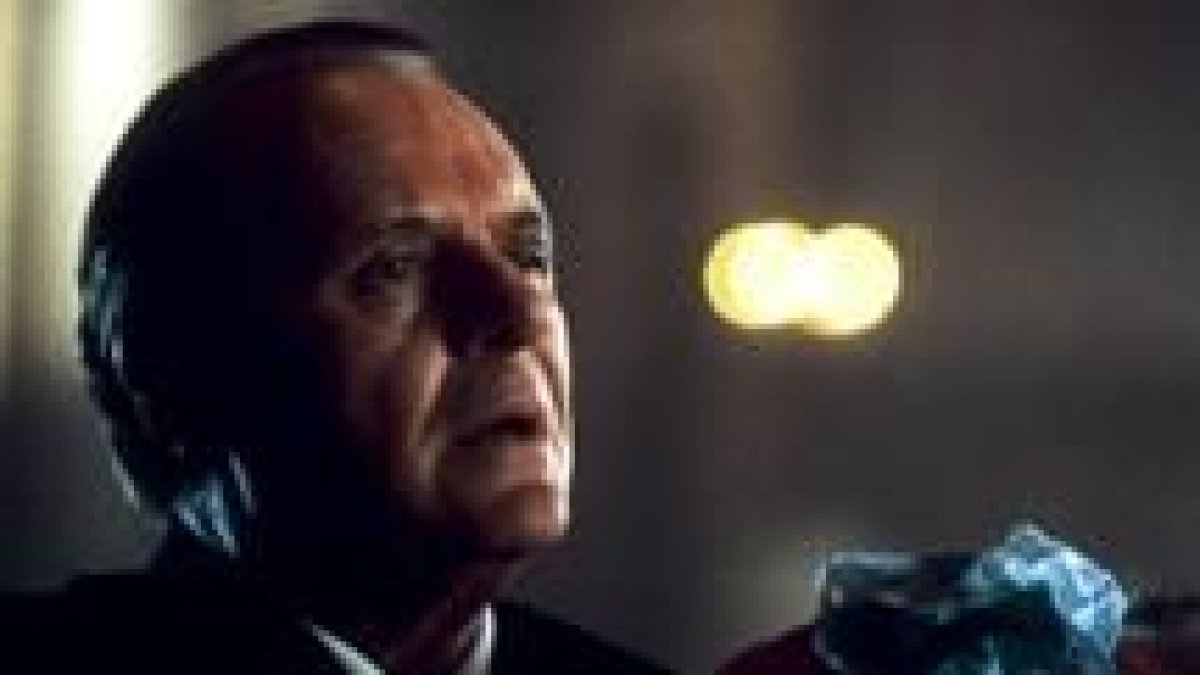 El actor galés Anthony Hopkins, durante su participación en «Hannibal»