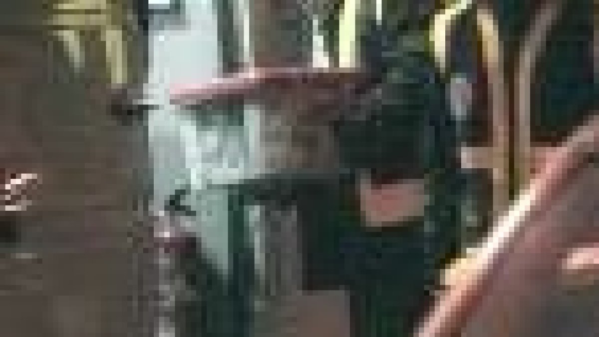 Parte de los explosivos localizados en el zulo de ETA