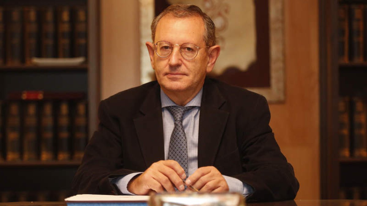 Alberto Millán, presidente de Apepil. FERNANDO OTERO