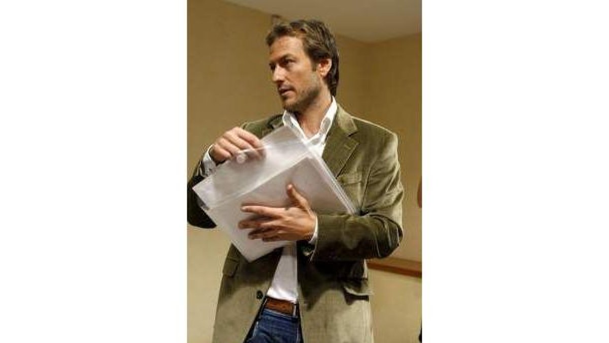 El secretario de comunicación de Usca, César Cobo.