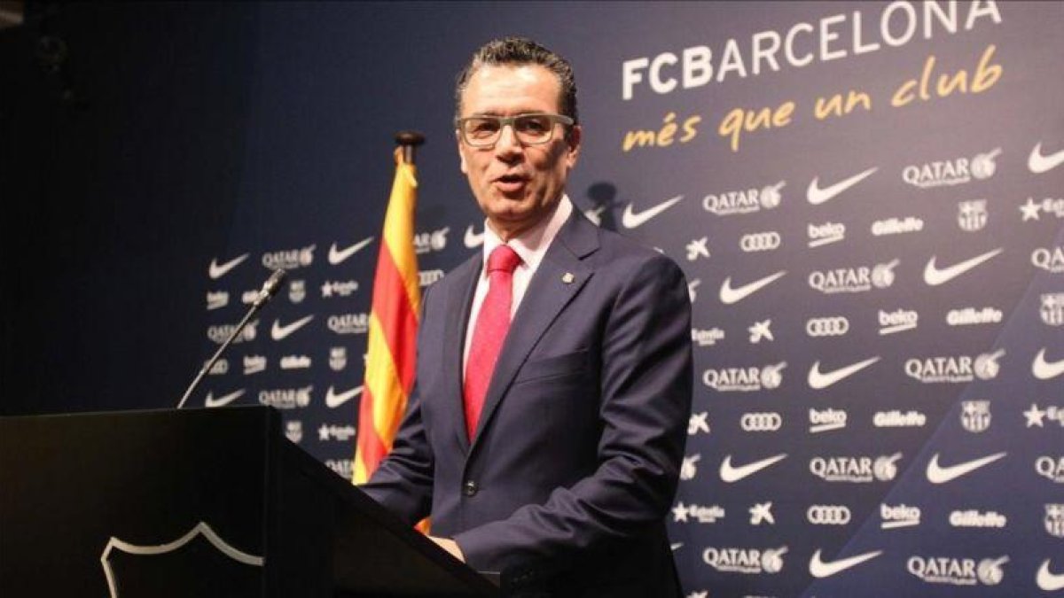Josep Vives, en su intervención ante los medios.