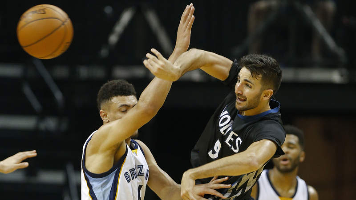 Ricky Rubio vivió una jornada en negativo con los Wolves. BROWN