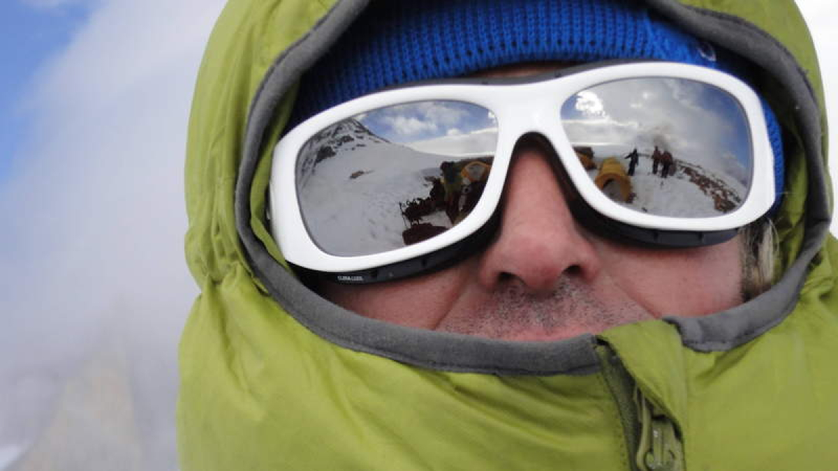 Las condiciones meteorológicas a las que se enfrenta la expedición son duras.