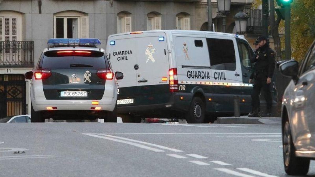Los detenidos llevan a la Audiencia, desde donde serán trasladados al Supremo.