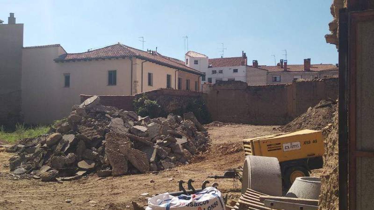 Solar donde están los restos de los cuarteles de la Legio VII. GRUPO MUNICIPAL SOCIALISTA