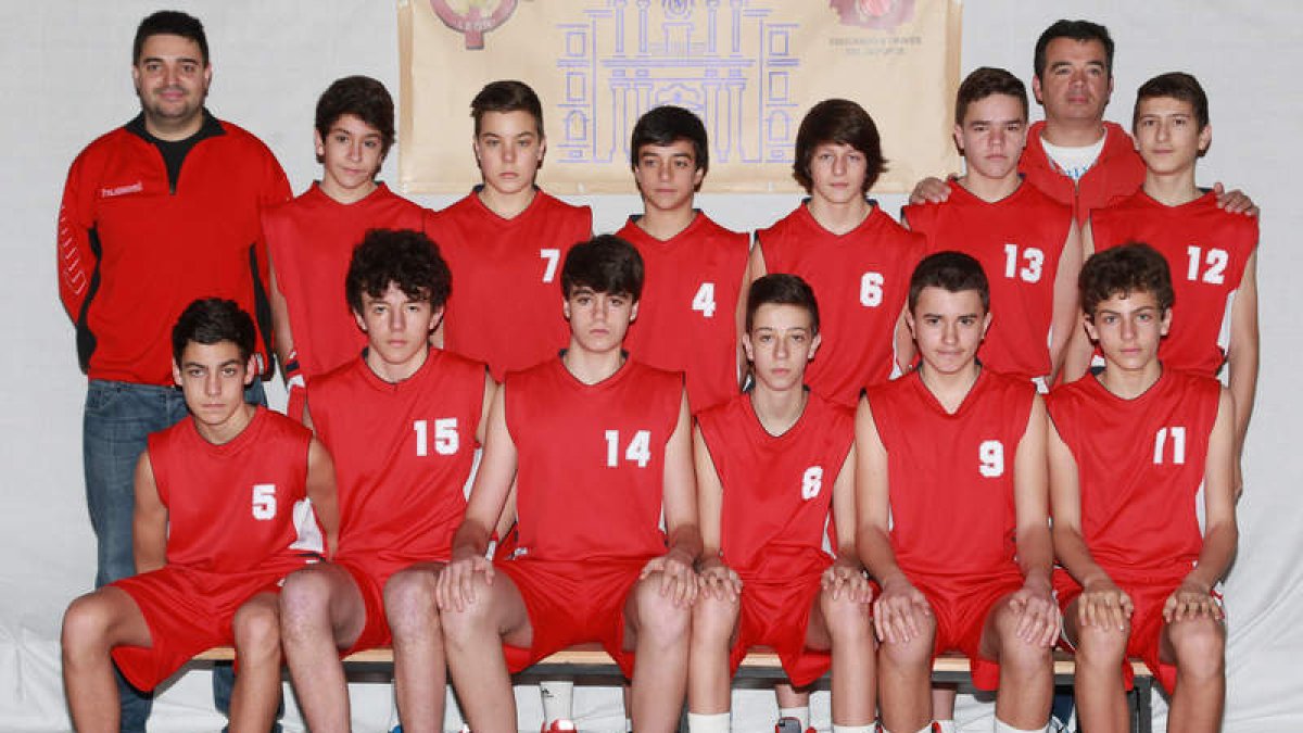 Formación de equipo cadete B autonómico.
