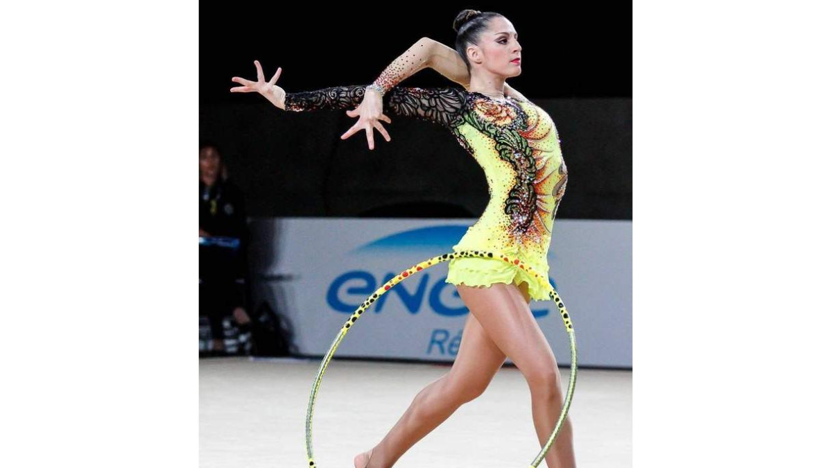 Carolina se aseguró la presencia en la final del ejercicio de aro. DL