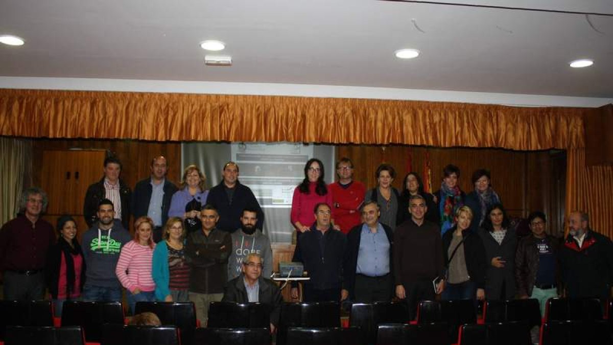 Participantes del seminario celebrado el jueves para presentar los detalles de la marca.