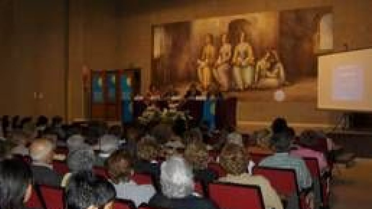 La casa de cultura de Pinilla se quedó pequeña para acoger a los alumnos que asistieron al curso