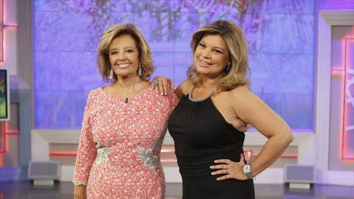 María Teresa Campos y su hija Terelu, protagonistas del 'reality' 'Las Campos'.