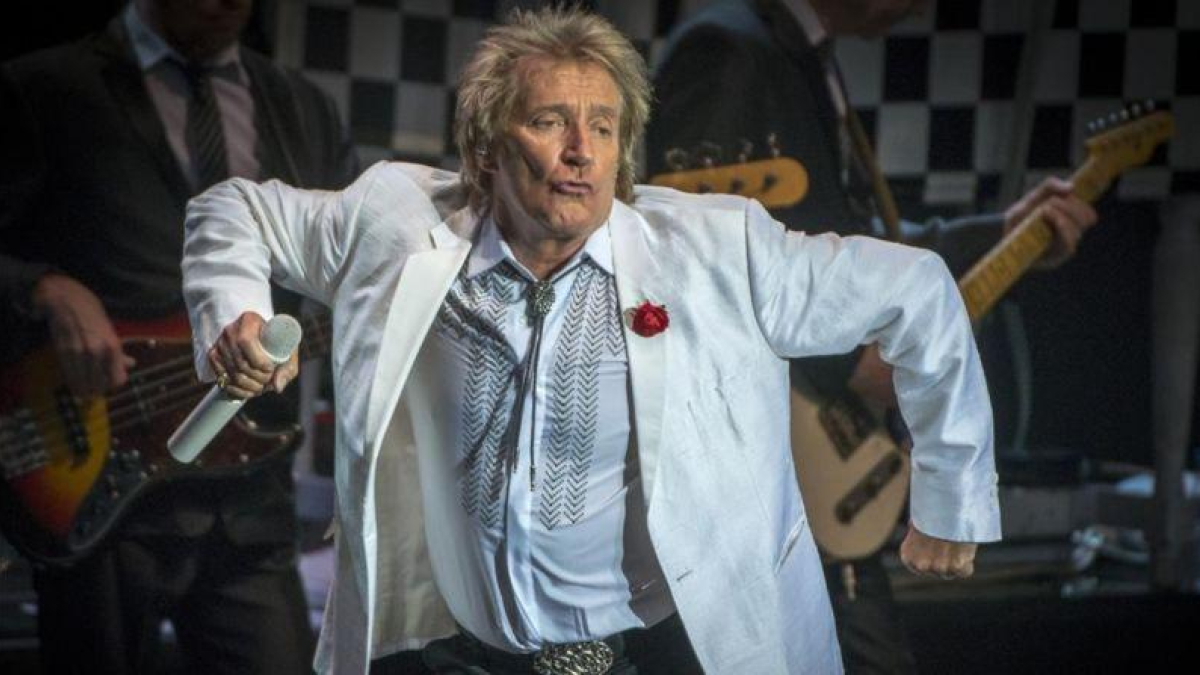 Rod Stewart, en el concierto del pasado verano en el Festival de Cap Roig.