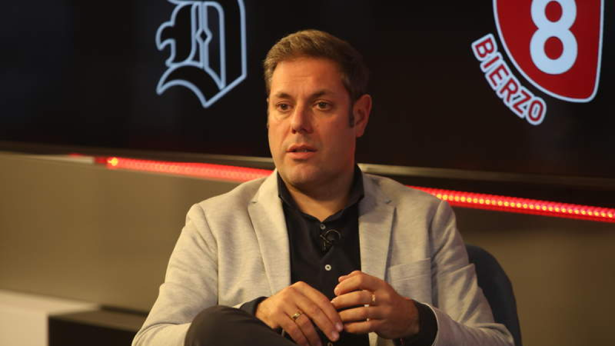 Iván Alonso, en el transcurso del programa La Tertulia, anoche. L, DE LA MATA