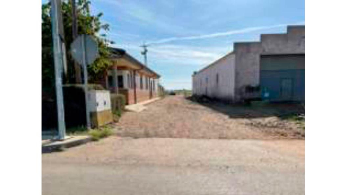 Travesía calle Real que será pavimentada. G. VEGA