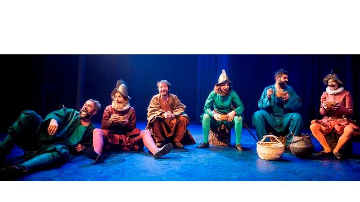 Los protagonistas de la obra ‘La ternura’, dirigida por Alfredo Sanzol. LUIS CASTILLA
