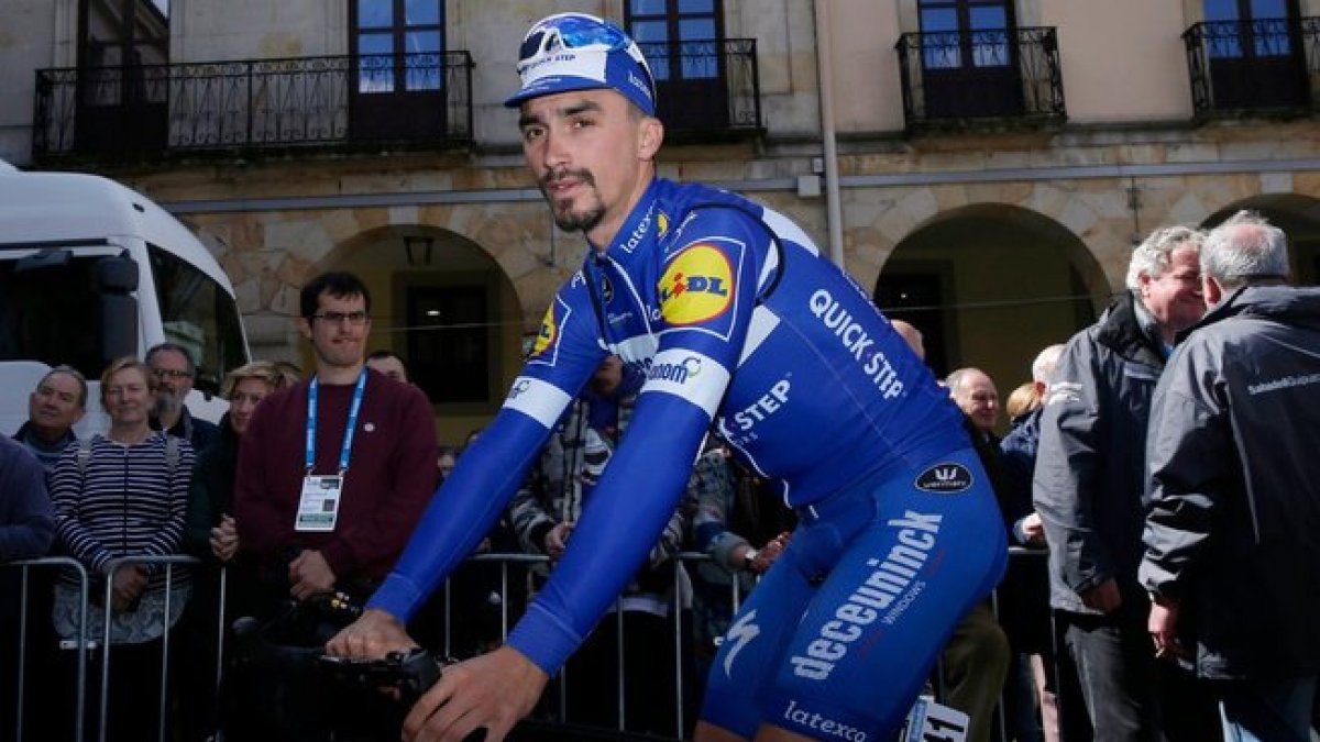 Julian Alaphilippe, en la Vuelta al País Vasco.