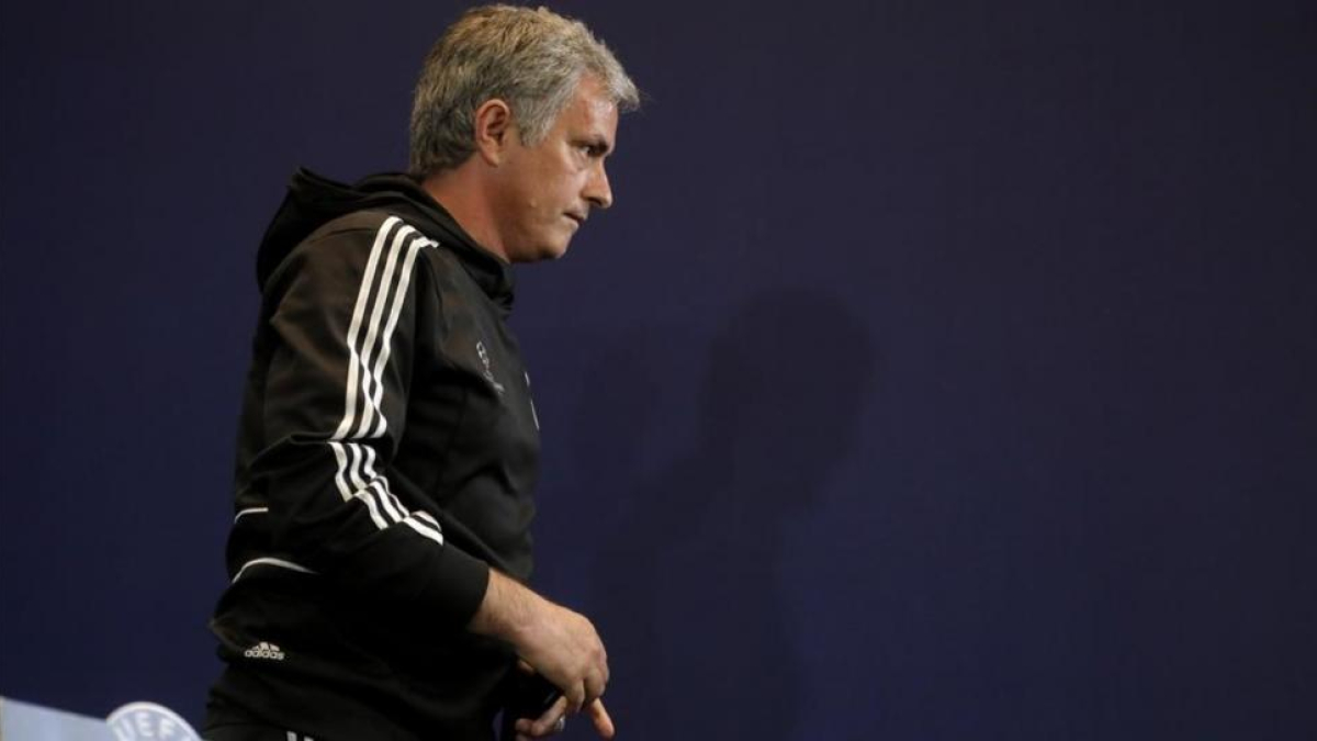 Mourinho, cuando era entrenador del Madrid.