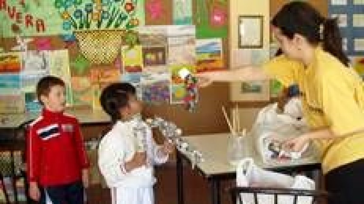 Los niños son los protagonistas de las actividades de Villaquilambre en Semana Santa