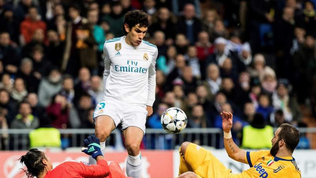 Jesús Vallejo realizó un buen encuentro frente a la Juventus en la vuelta de cuartos. RODRIGO JIMÉNEZ
