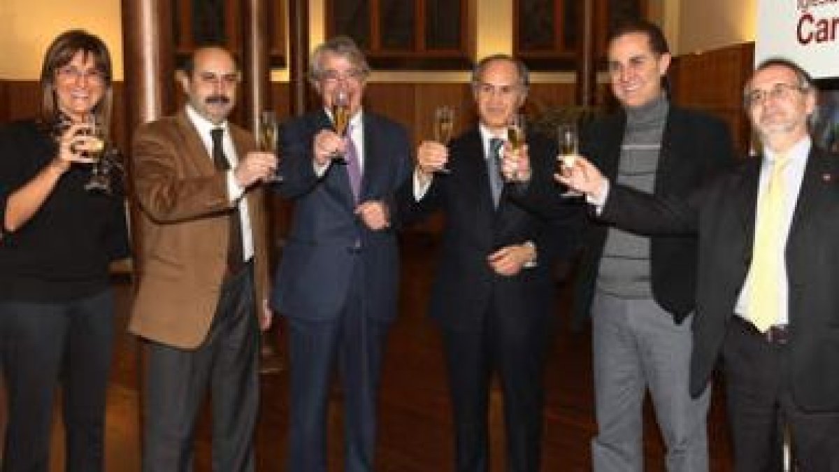 María José Rivero, José Manuel Fernández Corral, Lucas Hernández, Evaristo Del Canto, Miguel Ángel Á