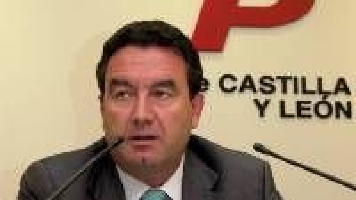 Jesús Merino durante una comparecencia ante los medios
