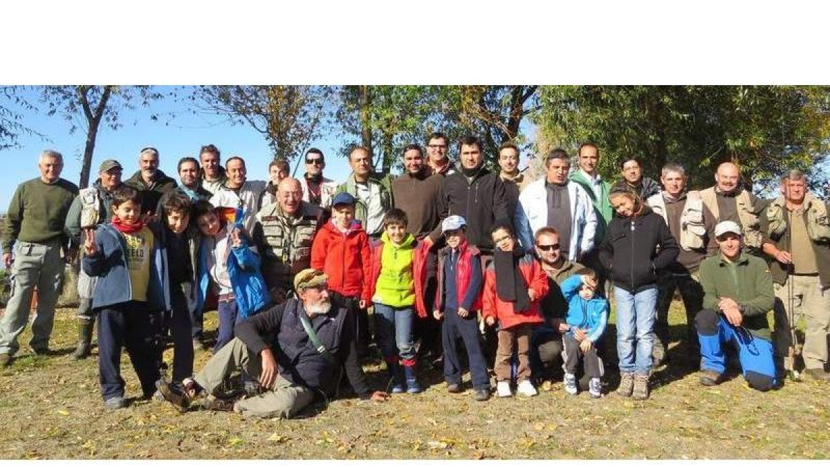 Grupo de Pescaleon en la jornada de convivencia celebrada.