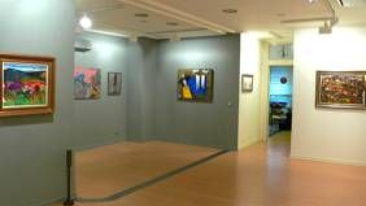 Una de las salas de la exposición que se podrá ver durante todo el mes de julio