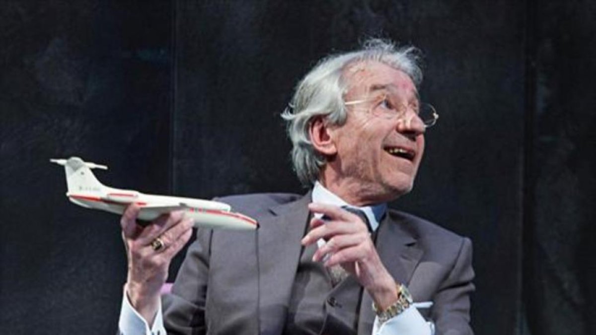 José Sacristán, en Muñeca de porcelana, de David Mamet.