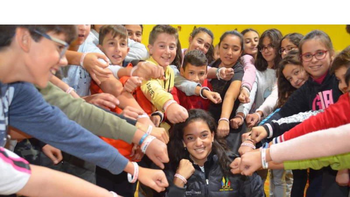 Sara Llana, embajadora en León del proyecto de Afedecyl. DL