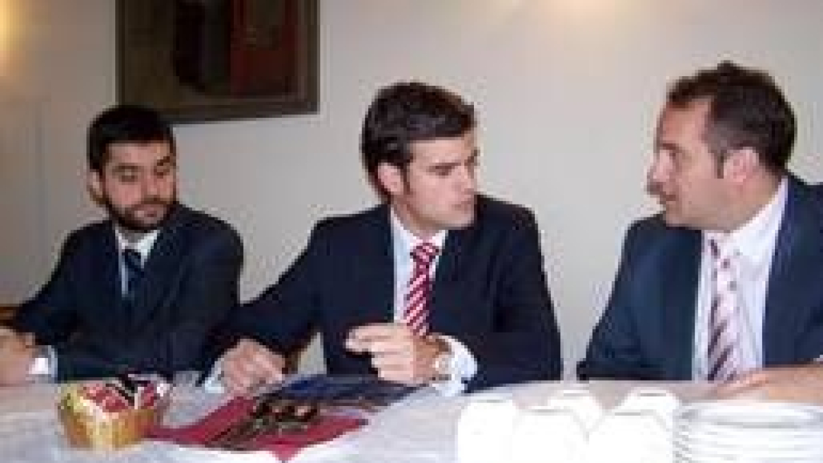 Un momento de la presentación del Bachillerato Internacional del Colegio Peñacorada