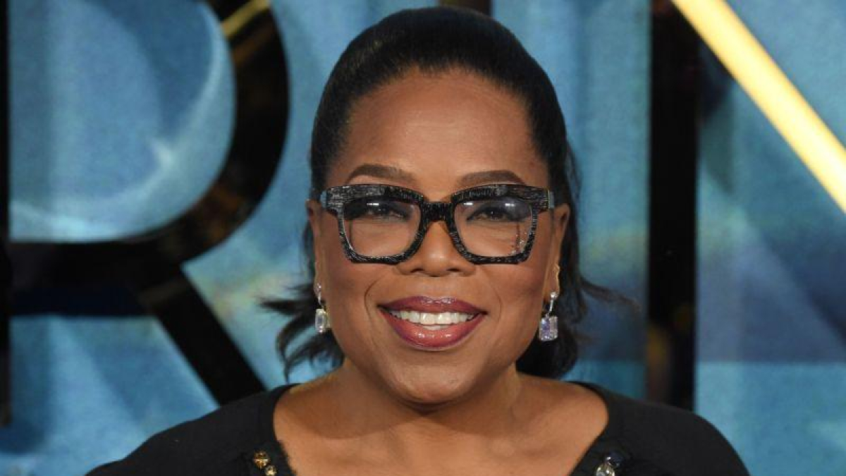 La polifacética estrella de la pequeña y gran pantalla de EEUU, Oprah Winfrey.