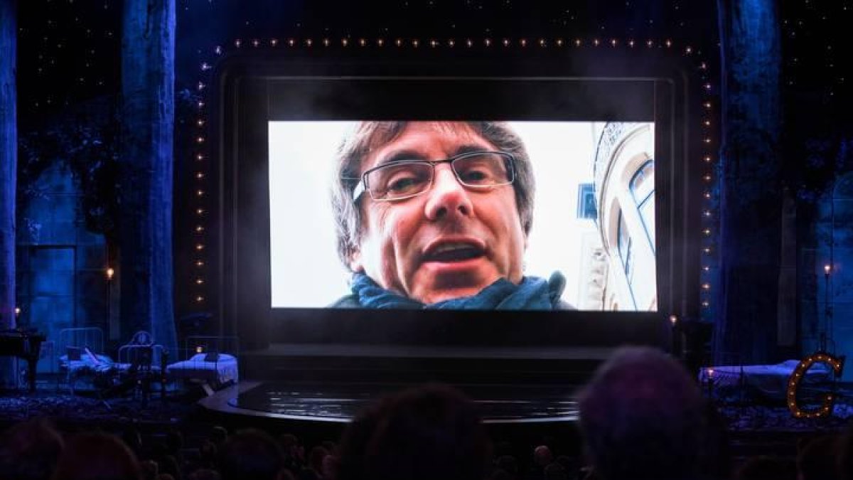 El ex president catalán y fugado de la Justicia Carles Puigdemont