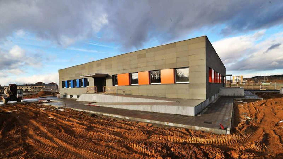 Centro de Día y vivienda para personas con autismo que se construye en La Lastra. RAMIRO