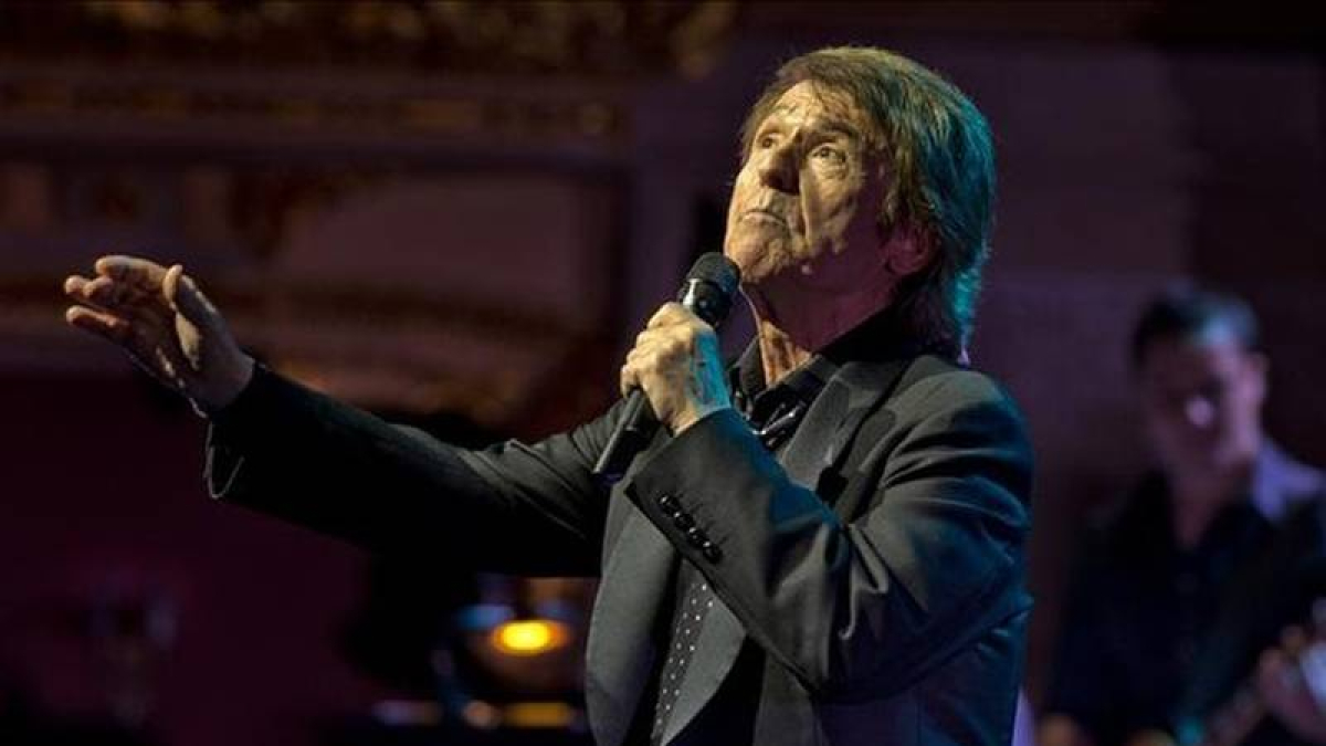 Raphael, durante su actuación, el pasado mes de octubre, en el Liceu.