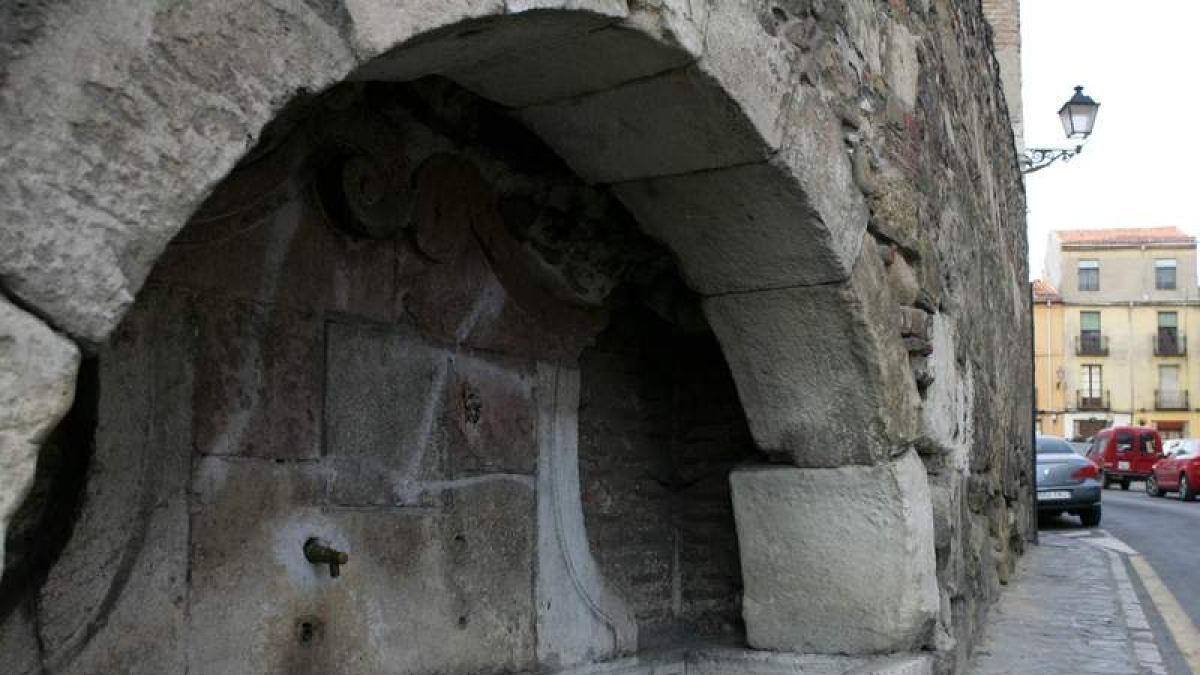 Fuente del Caño Badillo, donde ocurrieron los hechos. JESÚS F. SALVADORES