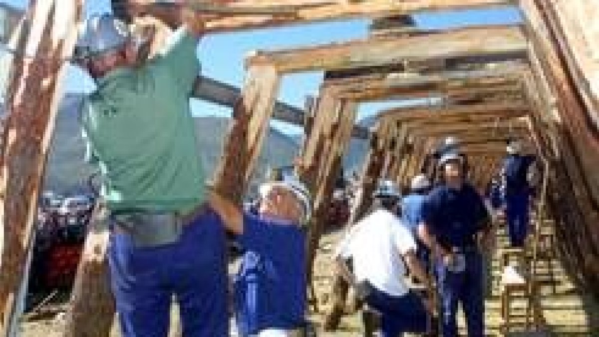 Una de las actividades centrales de estas fiestas será el tradicional concurso de entibadores