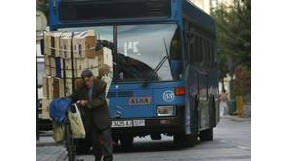 El centro de León, hoy