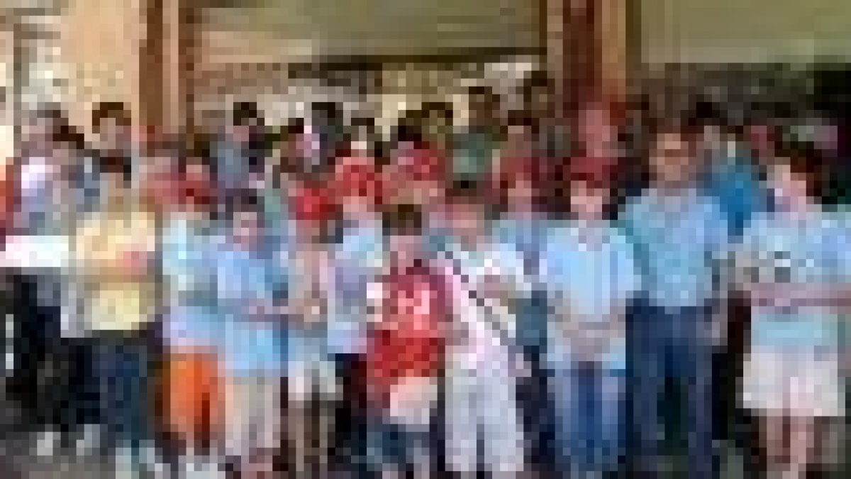 Participantes en el Torneo Social de Ajedrez recientemente disputado en La Bañeza