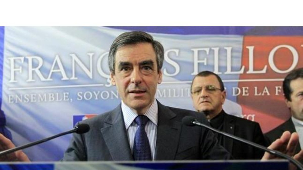 François Fillon, en una rueda de prensa.