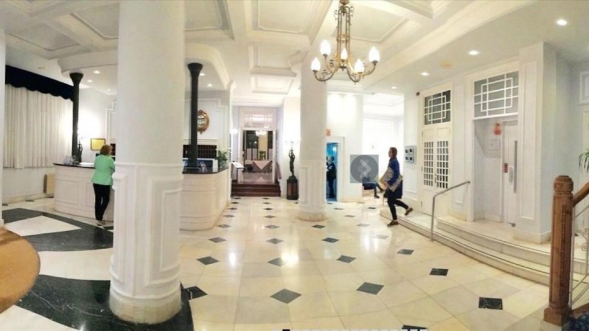 Una estancia del Balneario de Liérganes.