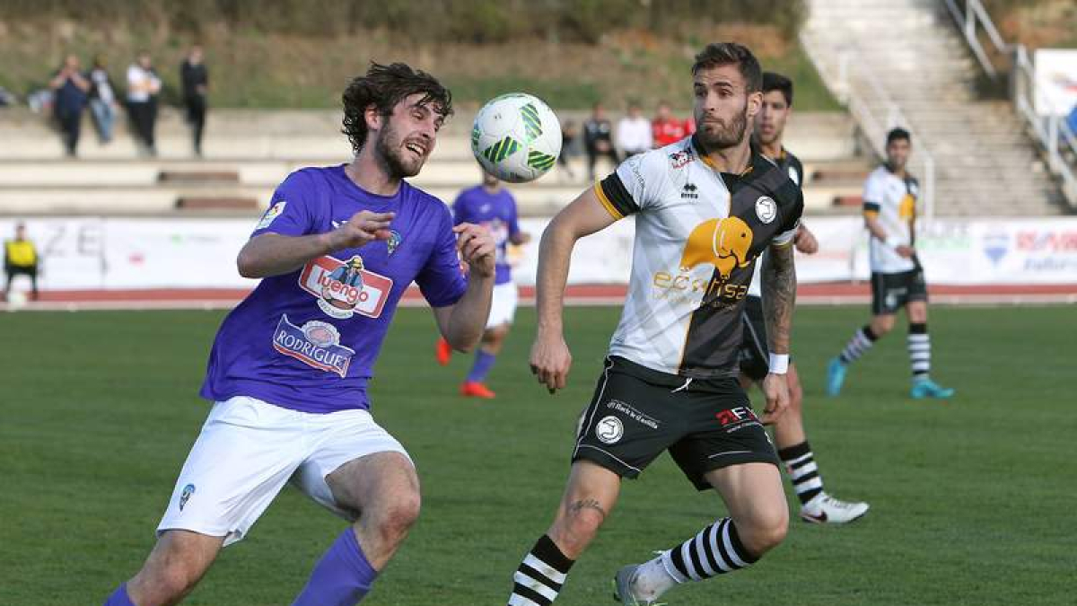 El equipo bañezano sólo cedió al final. MORGAN/LAGACETA DE SALAMANCA