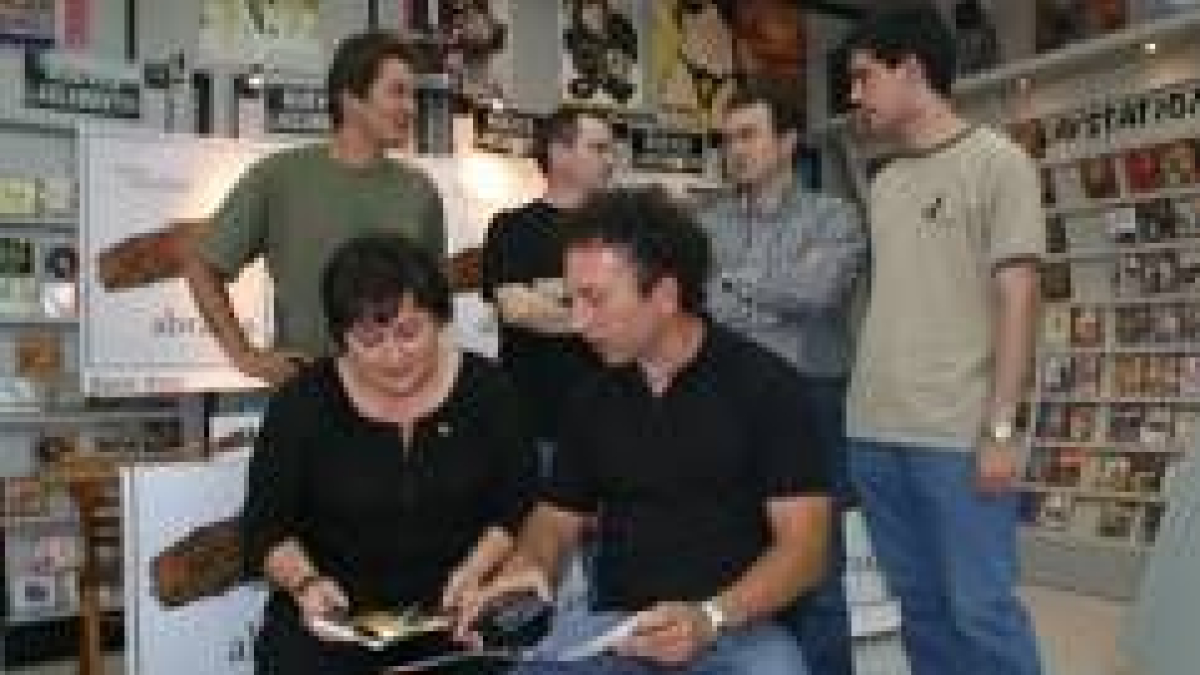 Los componentes de Abraxas presentaron ayer su primer disco