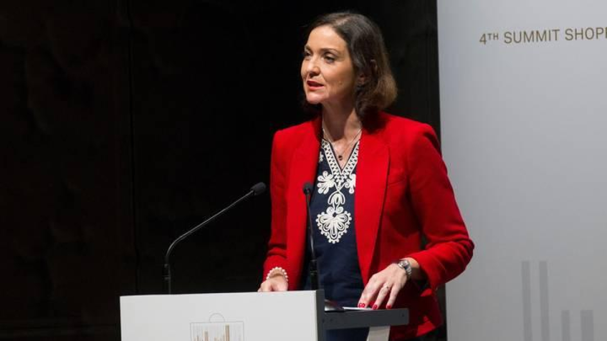 La ministra de Industria, Comercio y Turismo, Reyes Maroto