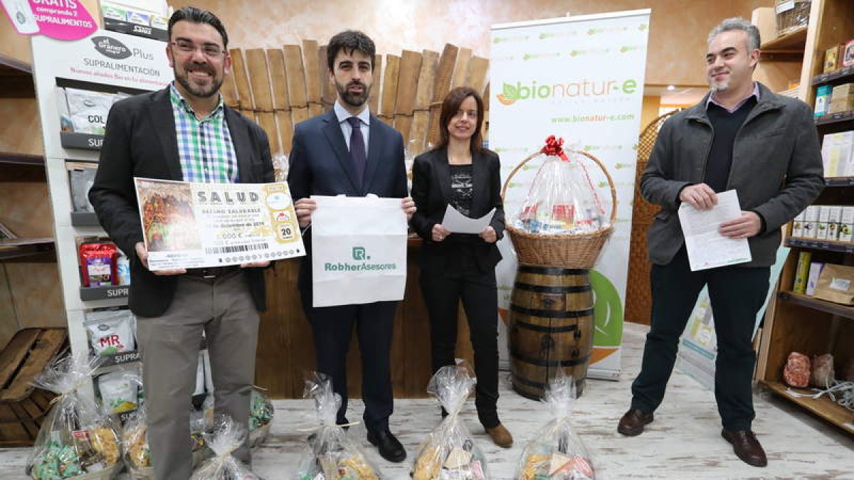 Presentación del ‘décimo saludable’ en Bionatur-e. RAMIRO