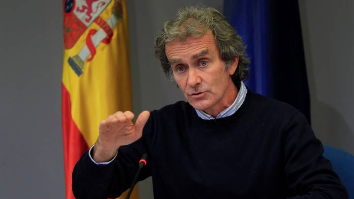 El director del Centro de Alertas y Emergencias (CCAES), Fernando Simón. FERNANDO ALVARADO