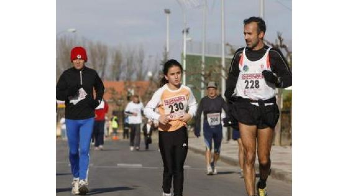 La carrera de La Virgen del Camino gozó de aceptación.