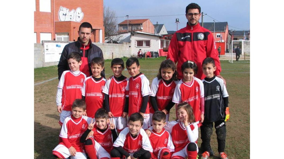Formación del Cuatrovientos de 2.ª Provincial Prebenjamín.