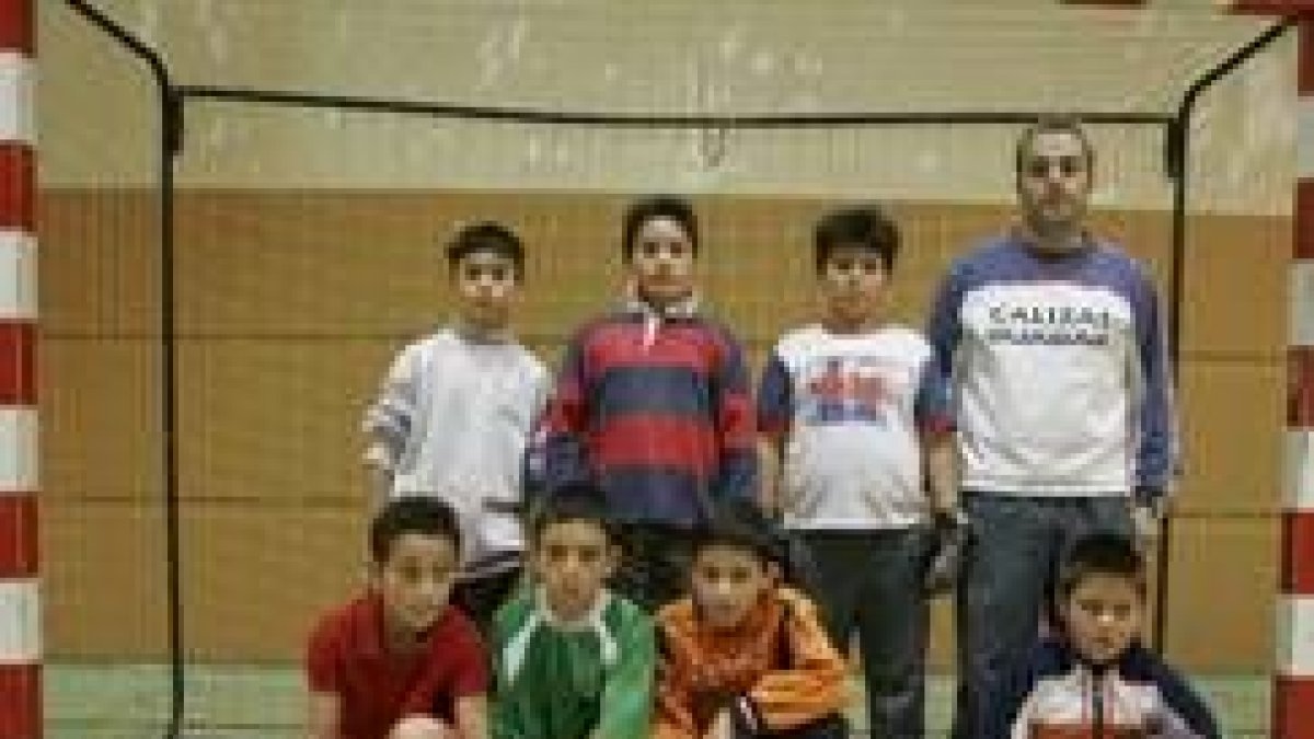 Formación del equipo Lope de Vega que milita en el grupo B3 de la categoría alevín masculino